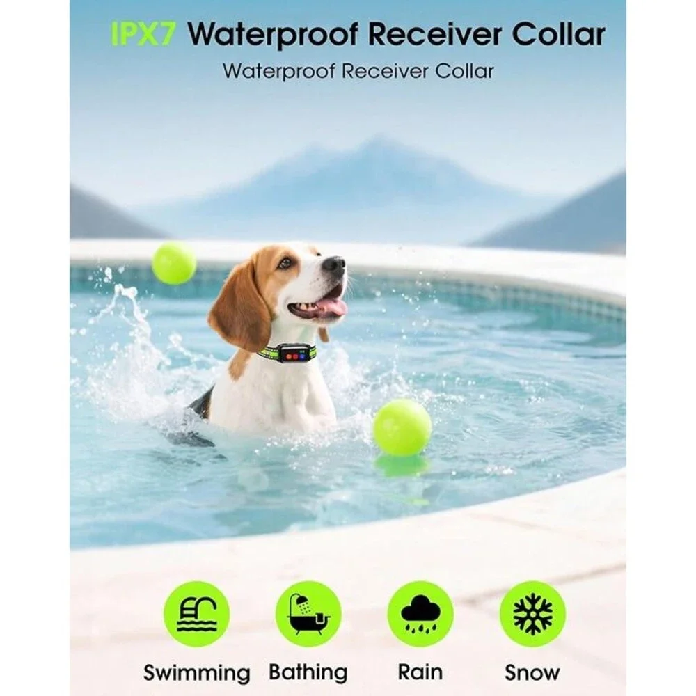 Vibrating Dog Training Collar No Shock with Remote